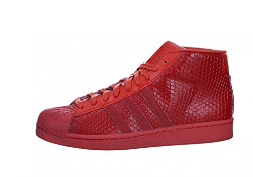 0888591938137 - ADIDAS MEN'S PRO MODEL BASKETBALL SHOES S85958 TOMATO RED US 10.5