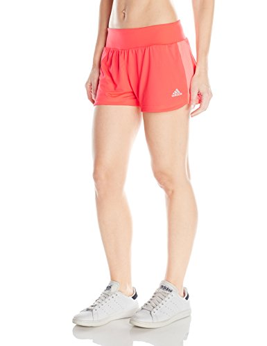 0888592215176 - ADIDAS PERFORMANCE WOMEN'S GRETE SHORTS, FLASH RED S15/LIGHT FLASH RED, X-LARGE