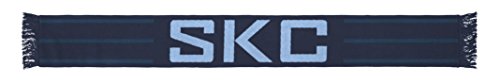0888599246593 - MLS SPORTING KANSAS CITY JERSEY HOOK SCARF, ONE SIZE, BLUE