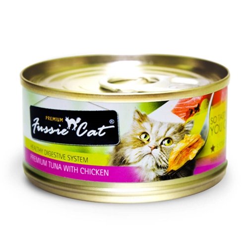 0888641130504 - FUSSIE CAT VARIETY PACK - CANNED CAT FOOD - 12/2.8OZ CANS (12 COUNT)