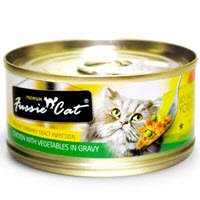 0888641130689 - FUSSIE CAT PREMIUM CHICKEN WITH VEGETABLES IN GRAVY CAT FOOD - 24 - 2.82-OZ. CANS