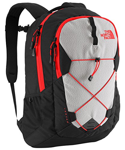 0888655335728 - THE NORTH FACE JESTER BACKPACK TNF BLACK/FIERY RED SIZE ONE SIZE