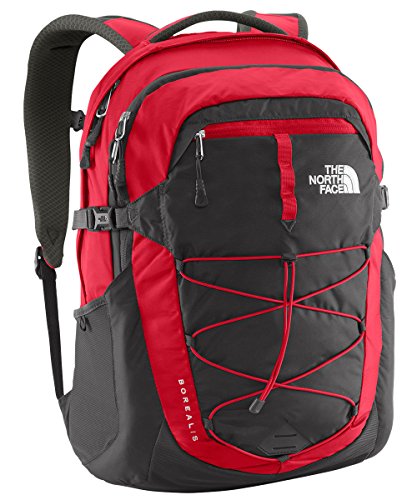 0888655336176 - THE NORTH FACE BOREALIS BACKPACK TNF RED/ASPHALT GREY SIZE ONE SIZE