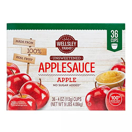 0888670098707 - WELLSLEY FARMS APPLESAUCE CUP 36CT /4ONCES