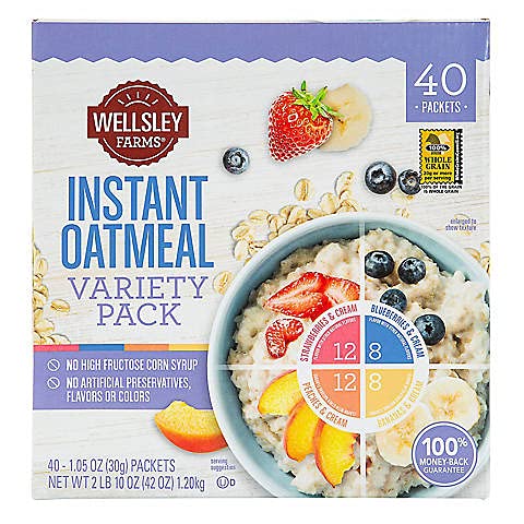 0888670111789 - WELLSLEY FARMS FRUIT AND CREAM OATS 40CT