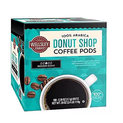 0888670124598 - WELLSLEY FARMS DONUT SHOP COFFEE PODS 100 CT
