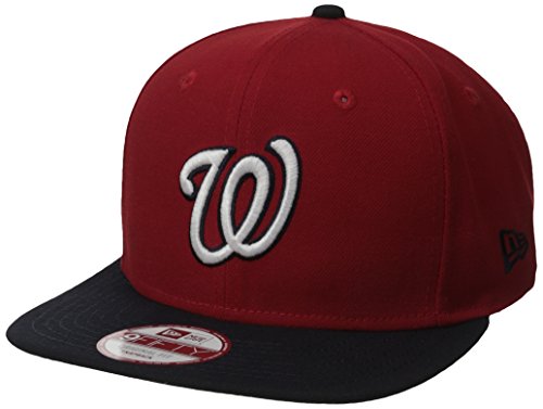 0888717280591 - MLB WASHINGTON NATIONALS MARK BACKER 950 SNAPBACK CAP, ONE SIZE, RED