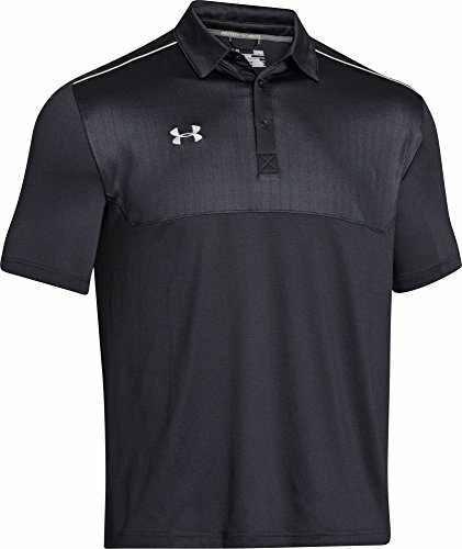 0888728361913 - UNDER ARMOUR MEN'S ULTIMATE POLO GOLF SHIRT TOP 1247506 (BLACK/WHITE, S)