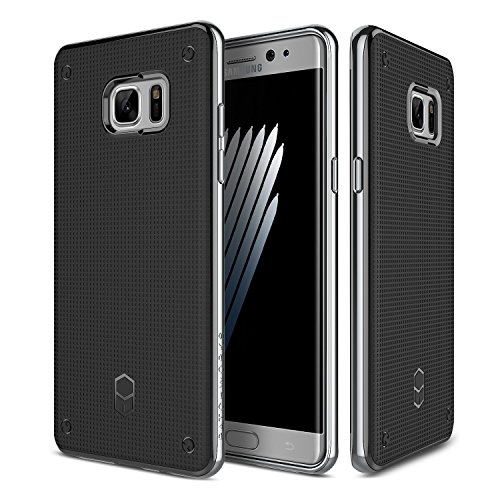 0888744010796 - PATCHWORKS® FLEXGUARD CASE SILVER FOR SAMSUNG GALAXY NOTE 7 - EXTREME CORNER PROTECTION WITH PORON XRD