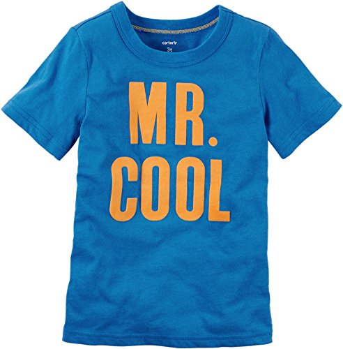 0888767087997 - CARTERS BABY BOYS MR. COOL TEE BLUE 12M