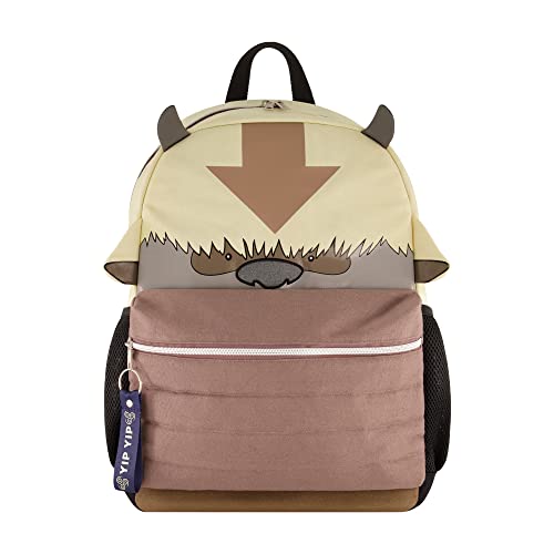 0888783784276 - CONCEPT ONE AVATAR THE LAST AIRBENDER 13 INCH SLEEVE LAPTOP BACKPACK, APPA YIP YIP PADDED COMPUTER BAG FOR COMMUTE OR TRAVEL, MULTI