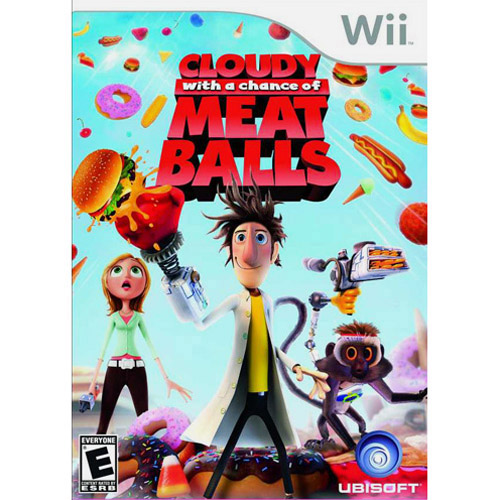 0008888175452 - GAME CLOUDY WITH A CHANCE OF MEATBALLS - WII