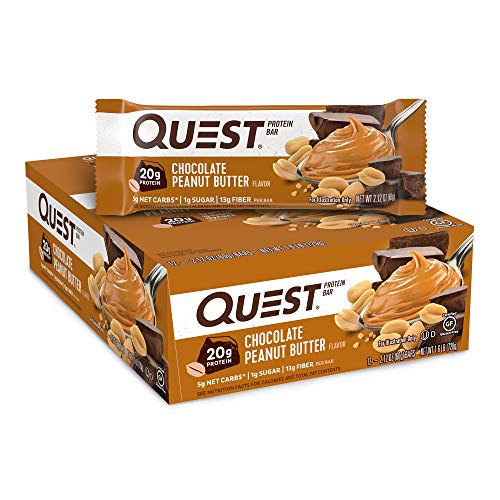 0888849000463 - QUESTBAR PROTEIN BARS, CHOCOLATE PEANUT BUTTER, 12 EA