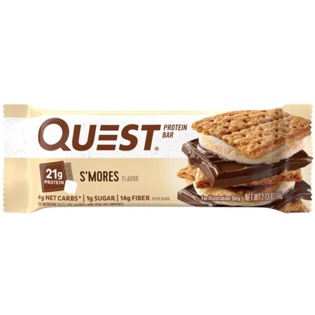 0888849001224 - QUEST QN SMORES BAR 2.12 OZ (PACK OF 12)