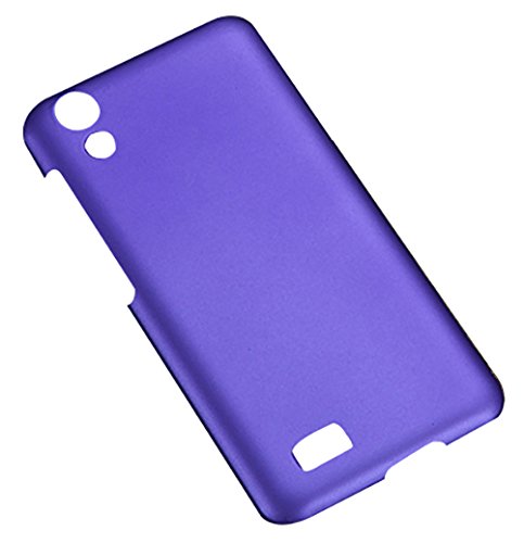 8888521719142 - GENERIC POLISHED PURE COLORED PHONE CASE FOR Y18L PURPLE