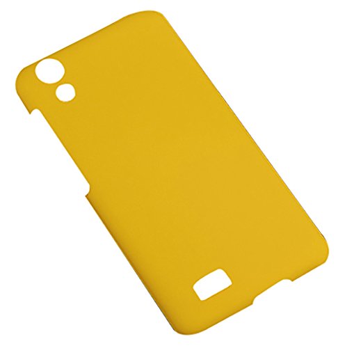 8888521719173 - GENERIC POLISHED PURE COLORED PHONE CASE FOR Y18L YELLOW