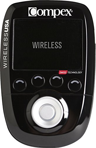 0888912162135 - COMPEX WIRELESS USA ELECTRONIC MUSCLE STIMULATOR KIT WITH EASY SNAP PERFORMANCE ELECTRODES