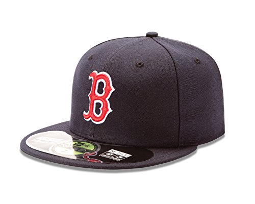 0889001290821 - MLB BOSTON RED SOX GAME AC ON FIELD 59FIFTY FITTED CAP-718