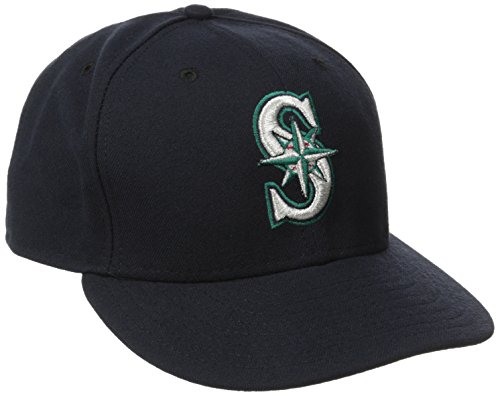 0889001294171 - MLB SEATTLE MARINERS GAME AC ON FIELD 59FIFTY FITTED CAP-734
