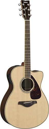 0889025104562 - YAMAHA FSX830C SMALL BODY ACOUSTIC-ELECTRIC GUITAR, NATURAL