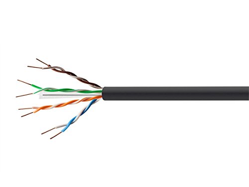 0889028007518 - MONOPRICE 1000FT 23AWG CAT6 550MHZ STP SOLID, BULK ETHERNET CABLE, DIRECT BURIAL