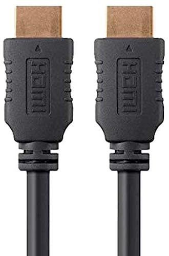 0889028137314 - MONOPRICE HIGH SPEED HDMI CABLE - 8 FEET - BLACK (3-PACK) 4K@60HZ, HDR, 18GBPS, YCBCR 4:4:4, 28AWG - SELECT SERIES