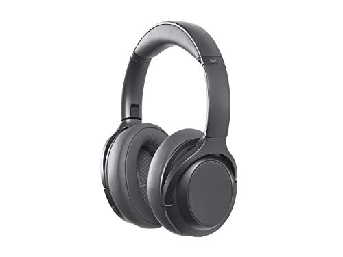 0889028154267 - MONOPRICE BT-600ANC BLUETOOTH OVER EAR HEADPHONES WITH ACTIVE NOISE CANCELLING (ANC), QUALCOMM APTX HD AUDIO, AAC, TOUCH CONTROLS, 40HR PLAYTIME