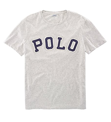 0889043271482 - POLO RALPH LAUREN MEN'S CUSTOM-FIT POLO T-SHIRT, ANDOVER HEATHER, SMALL