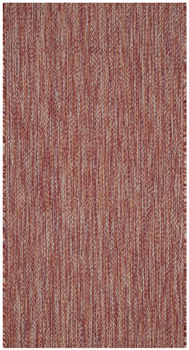 0889048166073 - SAFAVIEH COURTYARD COLLECTION CY8520-36522 RED INDOOR/ OUTDOOR AREA RUG (2' X 3'7)