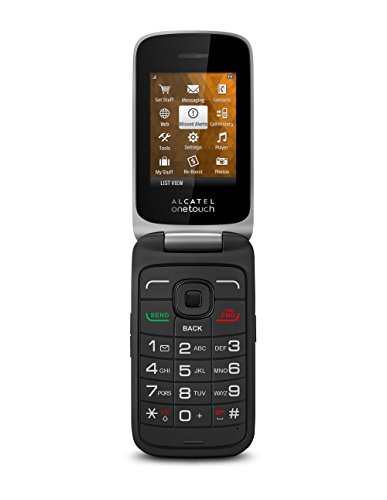 0889063000253 - ALCATEL ONETOUCH FLING BLACK AND SILVER (BOOST MOBILE)
