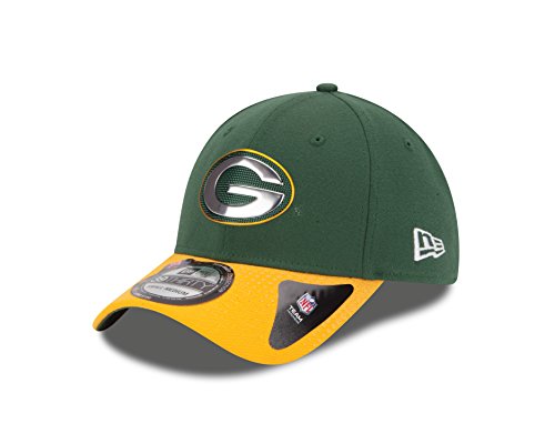 0889077810008 - NFL DRAFT 2015 GREEN BAY PACKERS 39THIRTY STRETCH FIT CAP-LXL