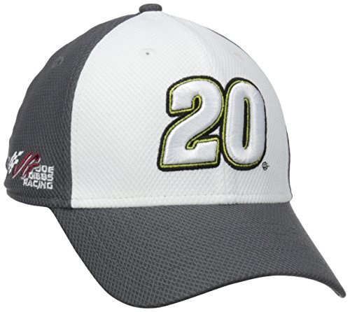 0889077864162 - NASCAR JOE GIBBS RACING MATT KENSETH 2015 ALTERNATE DRIVER'S 39THIRTY CAP, GRAY, LARGE/X-LARGE