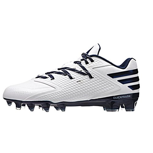 0889132335187 - ADIDAS FREAK X CARBON LOW MENS FOOTBALL CLEAT 13 WHITE-NAVY