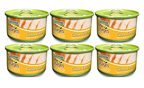 0088919932810 - CANIDAE LIFE STAGES CANNED CAT FOOD CHICKEN ENTREE 3 OZ X 6 CANS