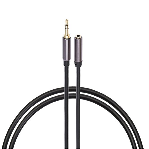 0889249578323 - GENERIC - 3.5MM (1/8 TRS MINI-STEREO AUX) STEREO AUDIO EXTENSION CABLE - MALE TO FEMALE STEP-DOWN DESIGN MADE TO FIT IN DEVICES / SMARTPHONES W/ A CASE - 4 FT