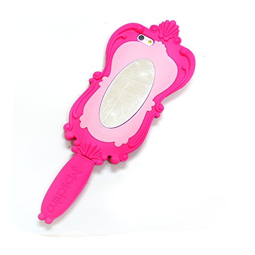 0889269681973 - STORM MART DOLL PINK BARBIE COMB MAGIC MIRROR SOFT SILICONE CASE COVER FOR IPHONE 5 5S