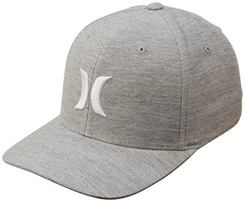 0889294867687 - HURLEY ONE AND TEXTURES HAT - PURE PLATINUM - L/XL