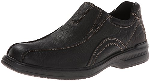 0889303345014 - CLARKS SHERWIN TIME (BLACK TUMBLED LEATHER) MEN'S SHOES
