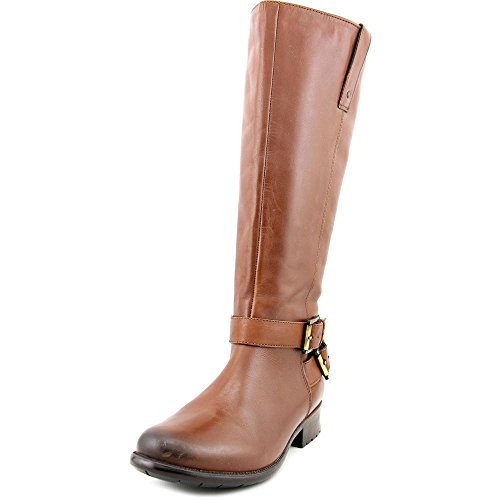 0889303589265 - CLARKS PLAZA STEER WOMENS TALL RIDING BOOTS BROWN LEATHER 6