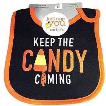 0889338052550 - CARTER'S JUST ONE YOU KEEP THE CANDY COMING BIB