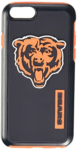 0889345251908 - FOREVER COLLECTIBLES - LICENSED NFL CELL PHONE CASE FOR APPLE IPHONE 6/6S - RETAIL PACKAGING - CHICAGO BEARS