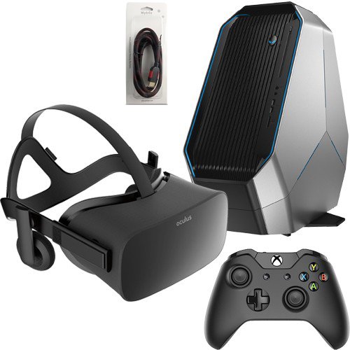 0889347896145 - OCULUS RIFT 3 ITEMS BUNDLE: OCULUS RIFT VIRTUAL-REALITY HEADSET & ALIENWARE AREA 51 SERIES DESKTOP PACKAGE 8GB 2TB BUNDLE WITH MYTRIX HIGH QUALITY HDMI CABLE