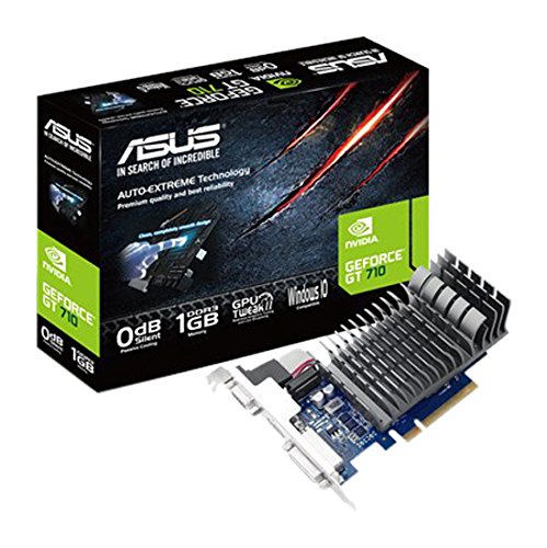 0889349323243 - ASUS GT 710 1GB DDR3 64BIT DUAL SLOT, PASSIVE LOW PROFILE GRAPHICS CARDS 710-1-SL