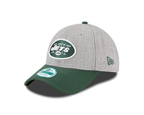 0889353291019 - NFL NEW YORK JETS THE LEAGUE HEATHER 9FORTY ADJUSTABLE CAP, HEATHER, ONE SIZE