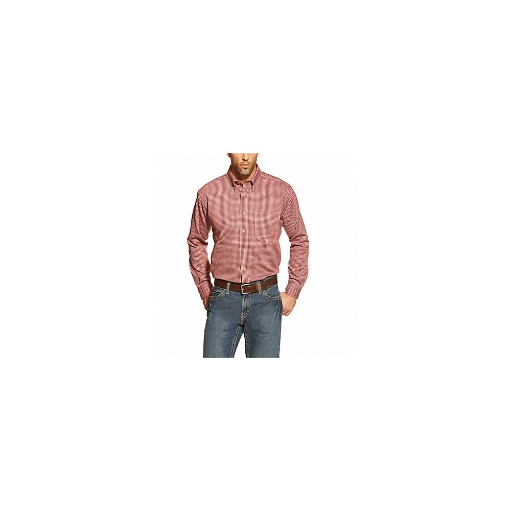 0088935956494 - ARIAT FLAME-RESISTANT SHIRT,RED,3XL 10015945