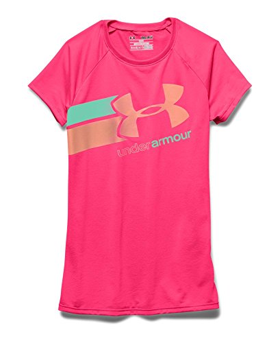0889362082998 - UNDER ARMOUR GIRLS FAST LANE, HARMONY RED , LARGE