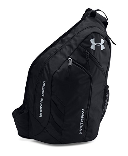 0889362946566 - UNDER ARMOUR COMPEL SLING 2.0 BACKPACK, BLACK , ONE SIZE