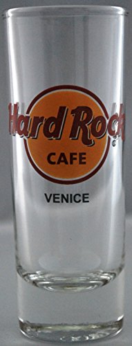 0889382912084 - NEW HARD ROCK CAFE VENICE ITALY 4 LOGO SHOT GLASS IN HRC BOX