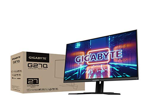 GIGABYTE G27Q 27 144Hz 1440P Gaming Monitor, 2560 x 1440 IPS Display, 1ms  (MPRT 889523020937