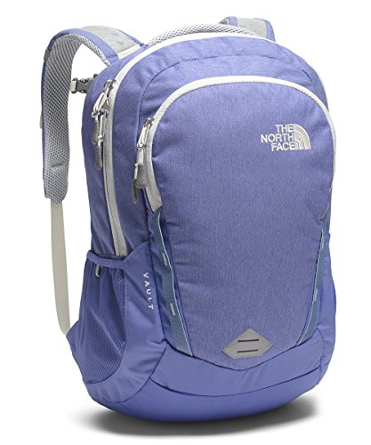 0889586540243 - WOMEN'S THE NORTH FACE VAULT BACKPACK STELLAR BLUE HEATHER/ARCTIC ICE BLUE SIZE ONE SIZE